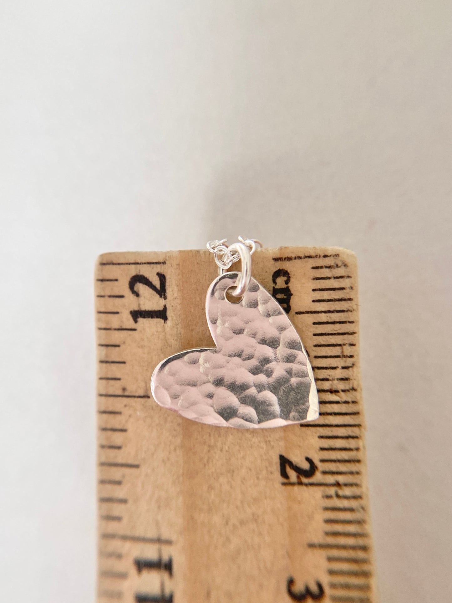 Sterling Silver Classic Heart Pendant Necklace