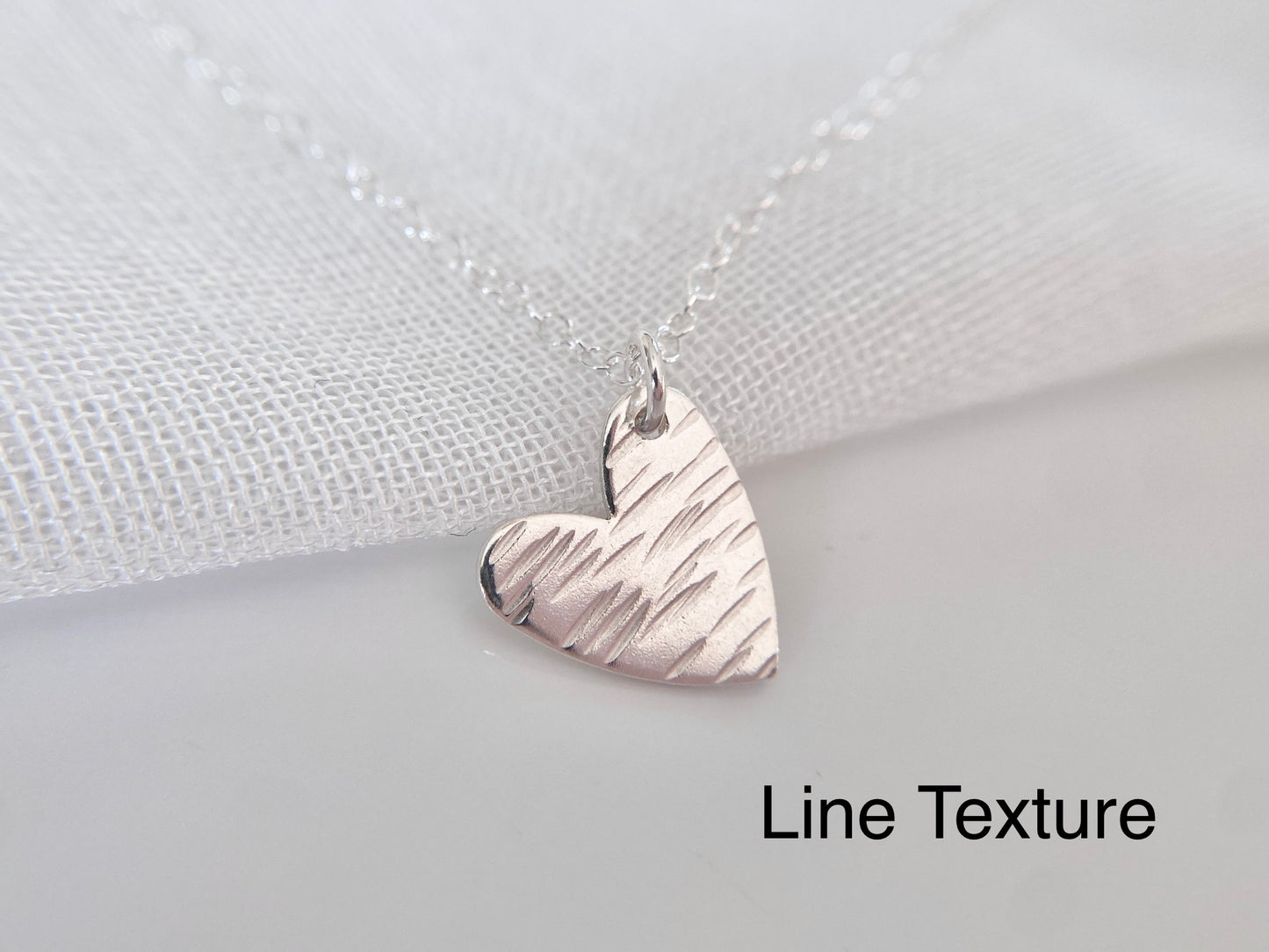 Sterling Silver Classic Heart Pendant Necklace
