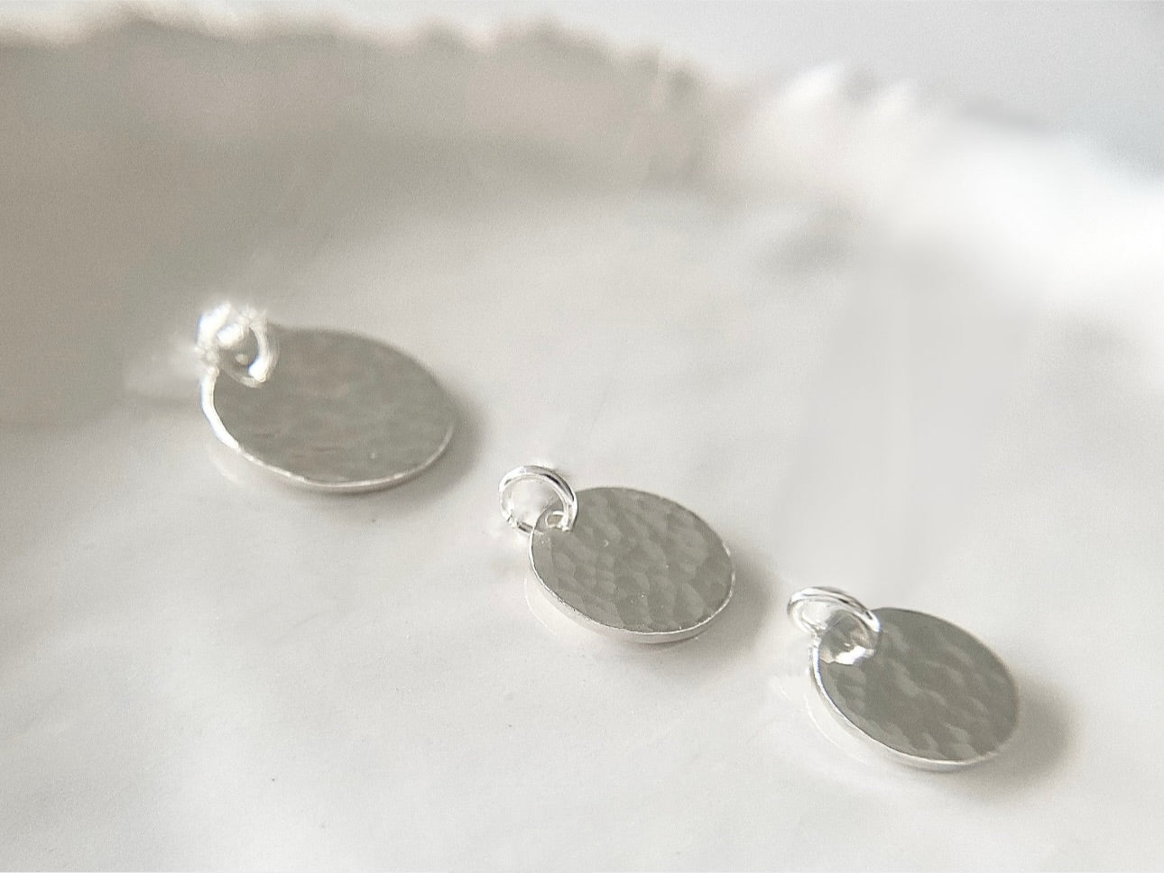 Sterling Silver Disc Pendant