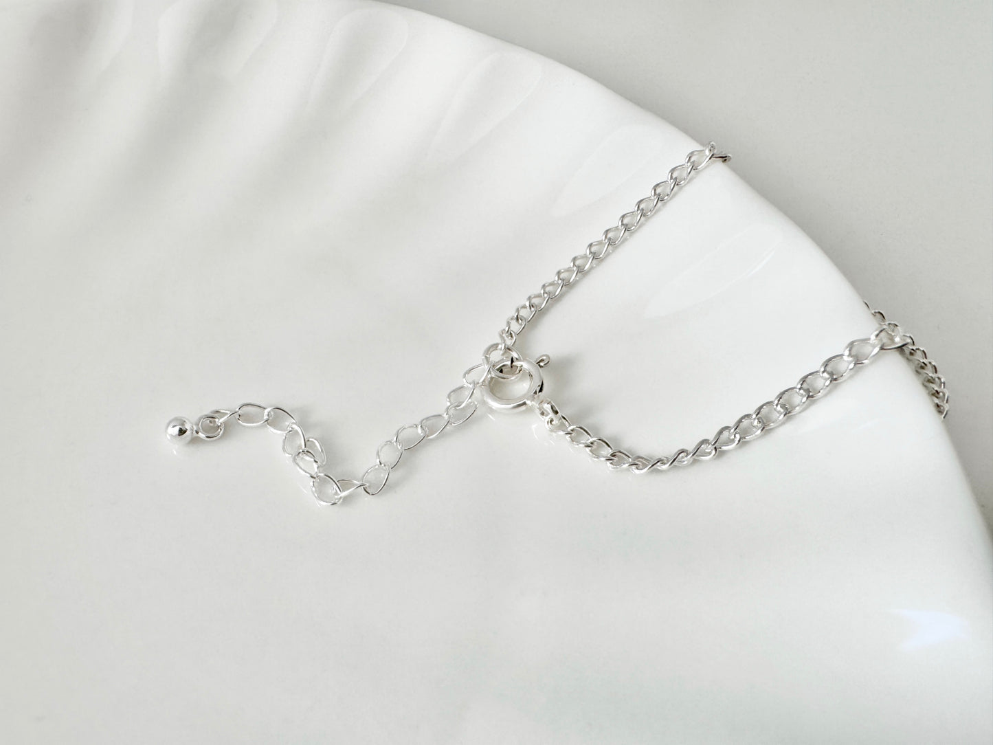 Sterling Silver Curb Chain Bracelet
