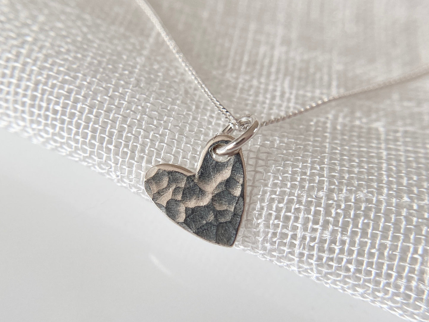 Sterling Silver Classic Heart Pendant Necklace