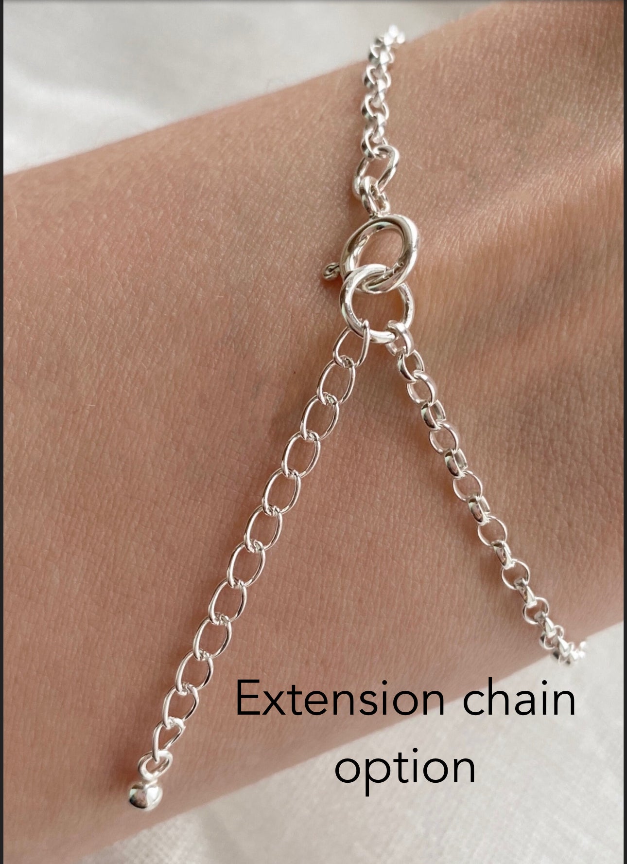 Sterling Silver Charm Bracelet