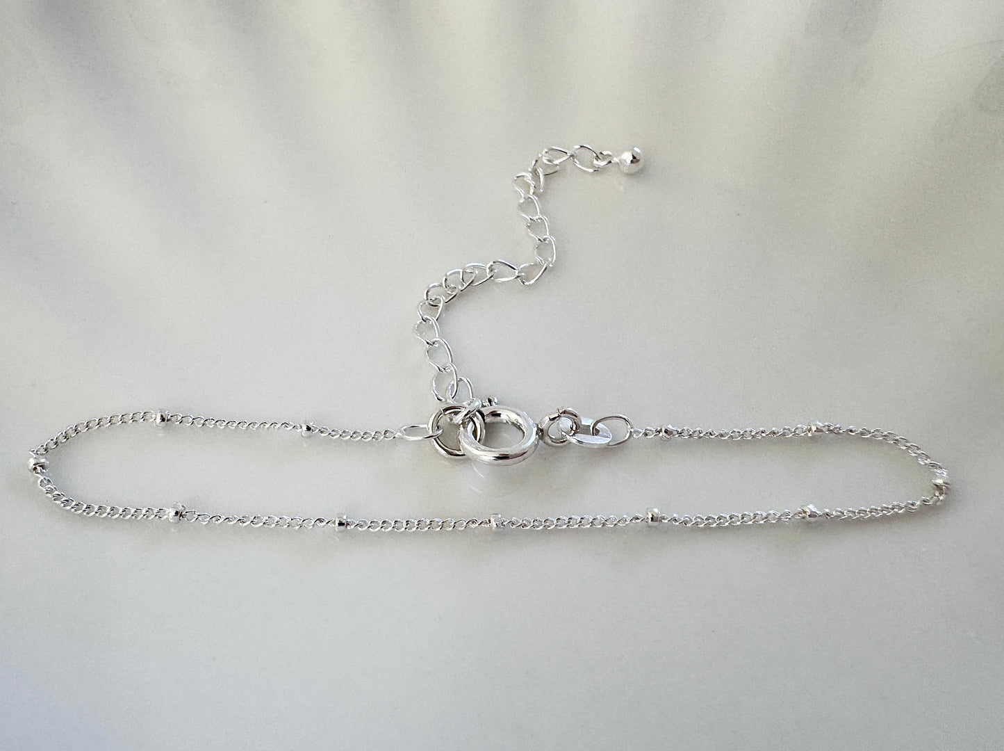 Sterling Silver Satellite Chain Bracelet