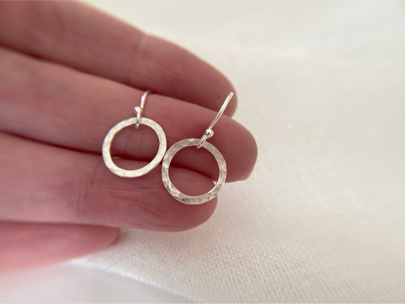 Handmade Sterling Silver Earrings, Delicate Earrings