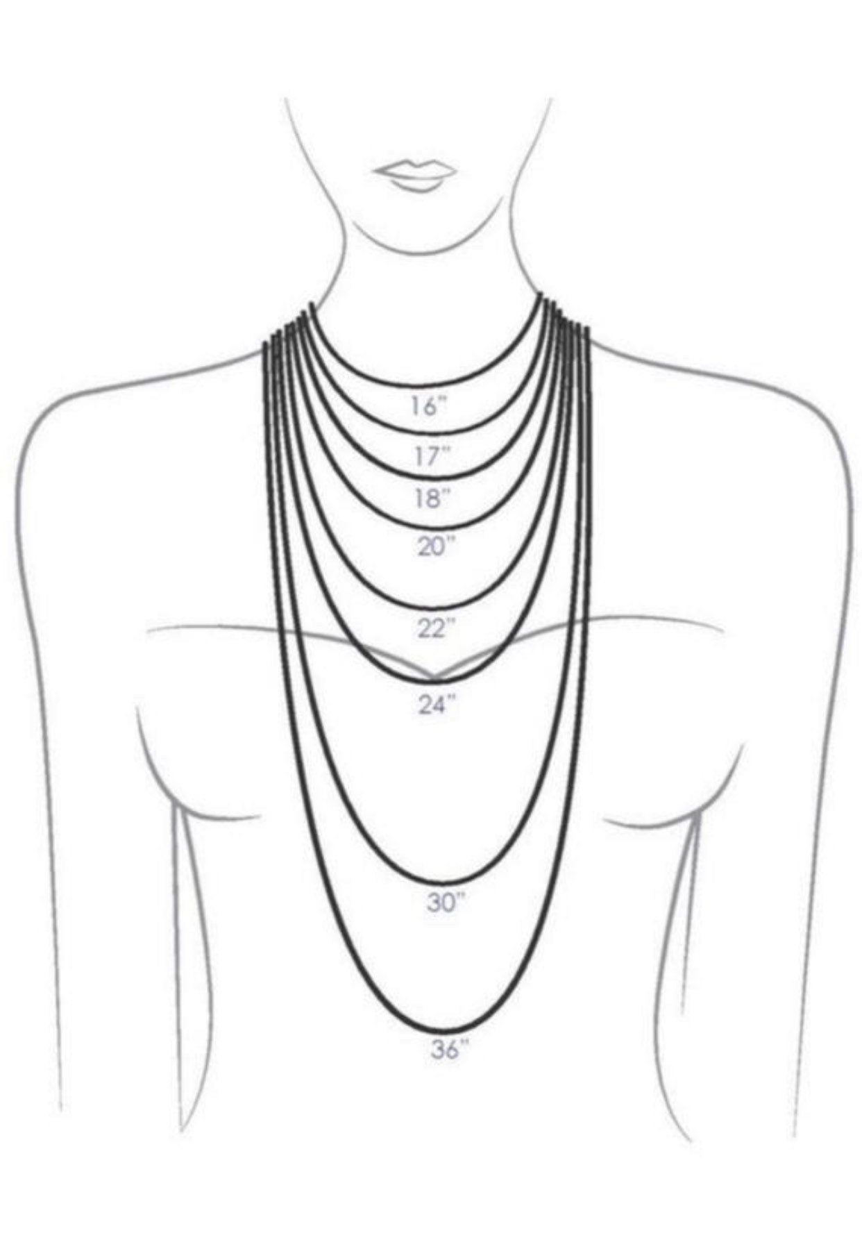 100th Birthday Sterling Silver Interlinked Necklace