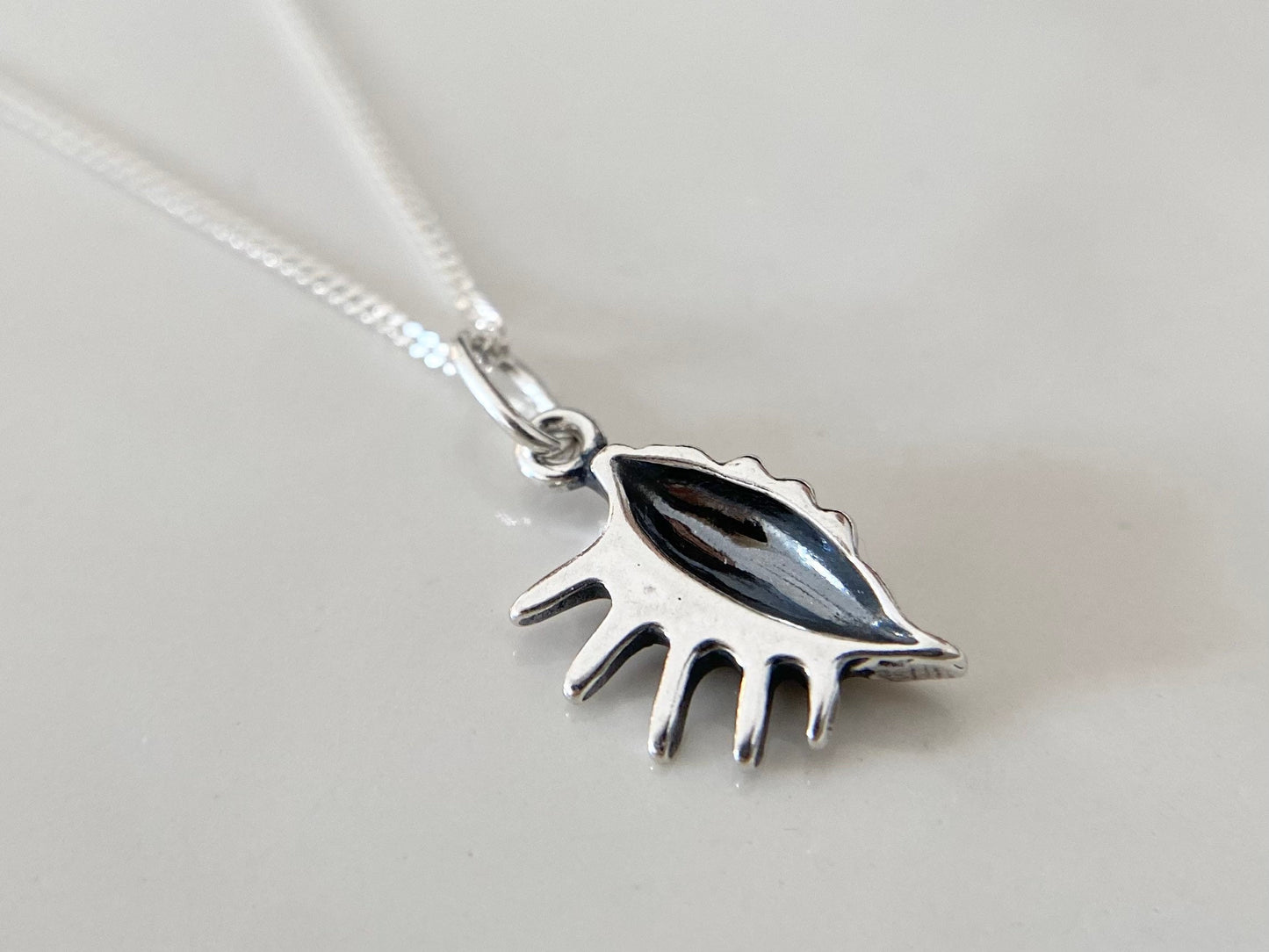 Silver Shell Necklace