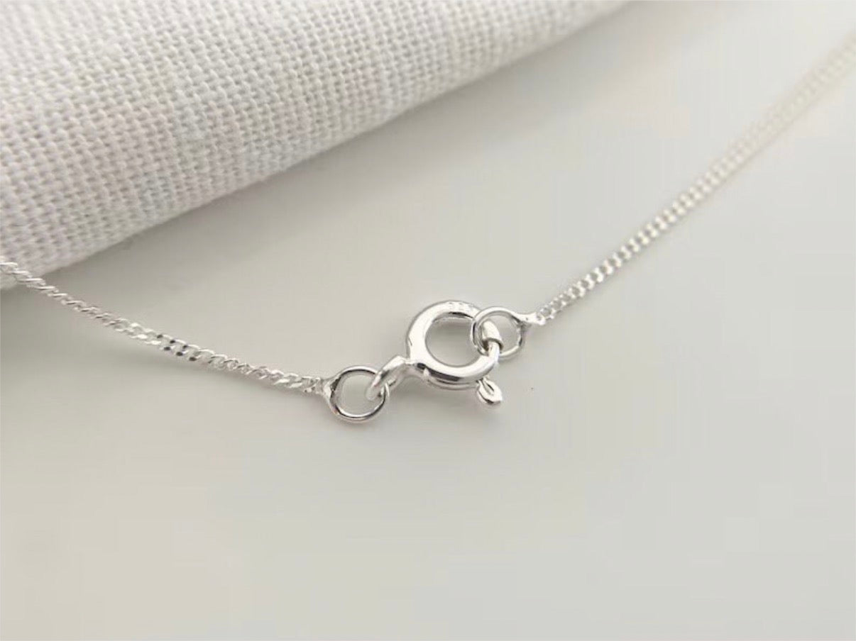 Silver Circle Friendship Pendant Necklace for 3 Friends