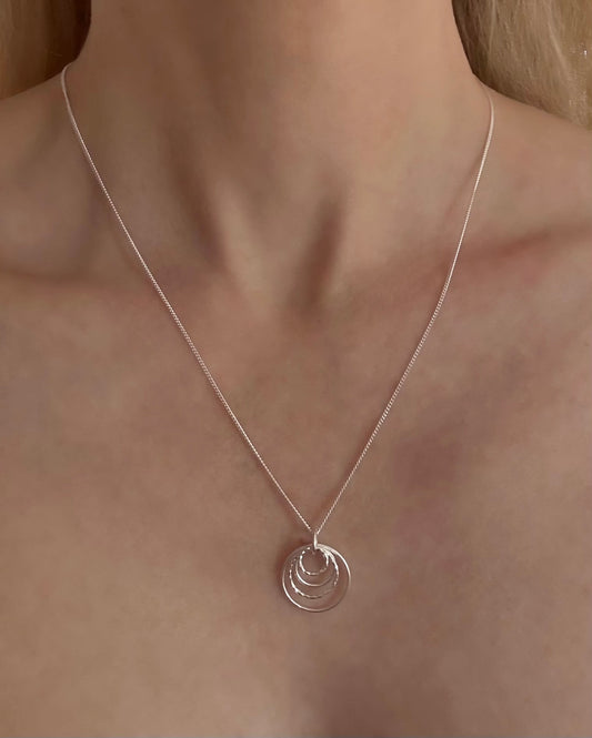 40th Birthday Sterling Silver Necklace