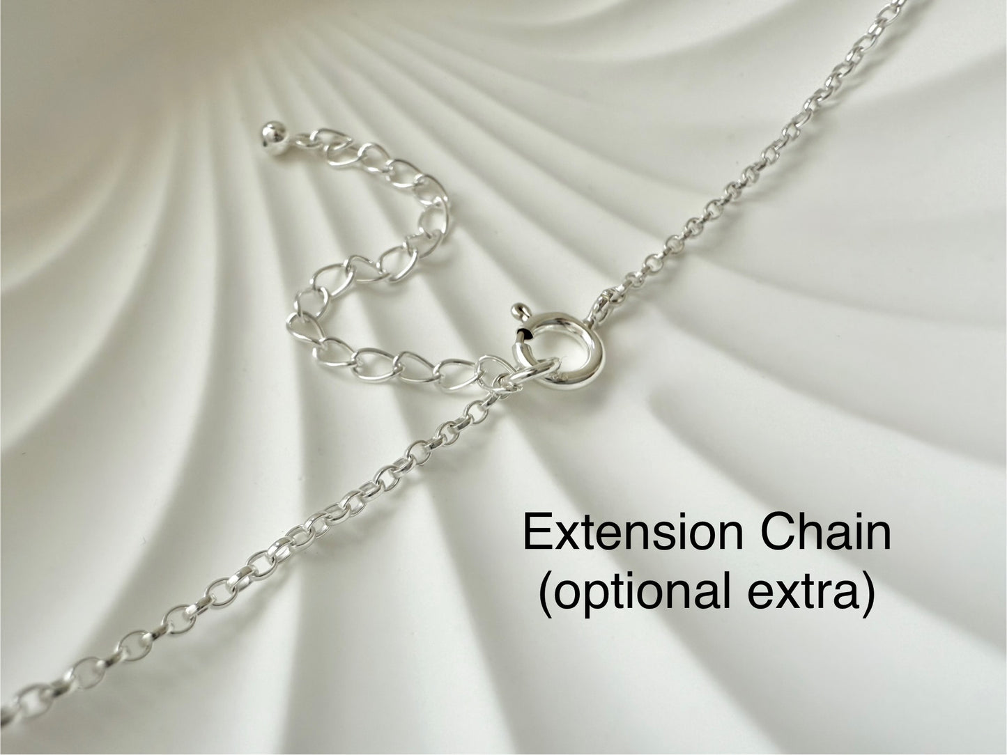 100th Birthday Sterling Silver Interlinked Necklace