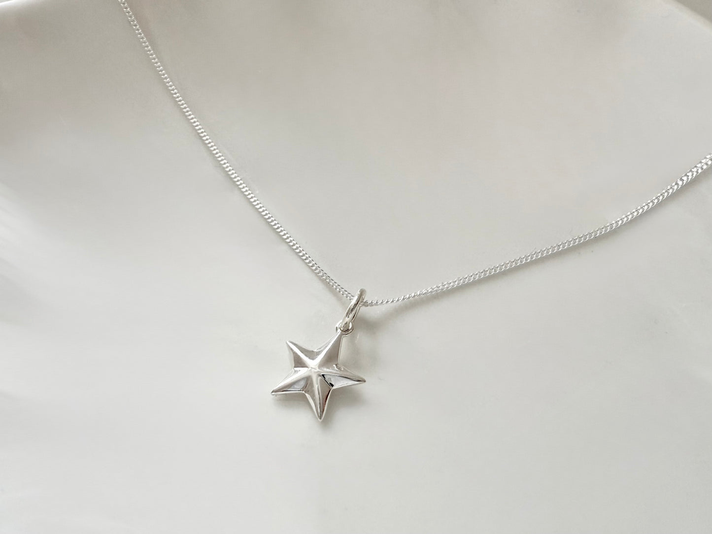 Sterling Silver Star Necklace