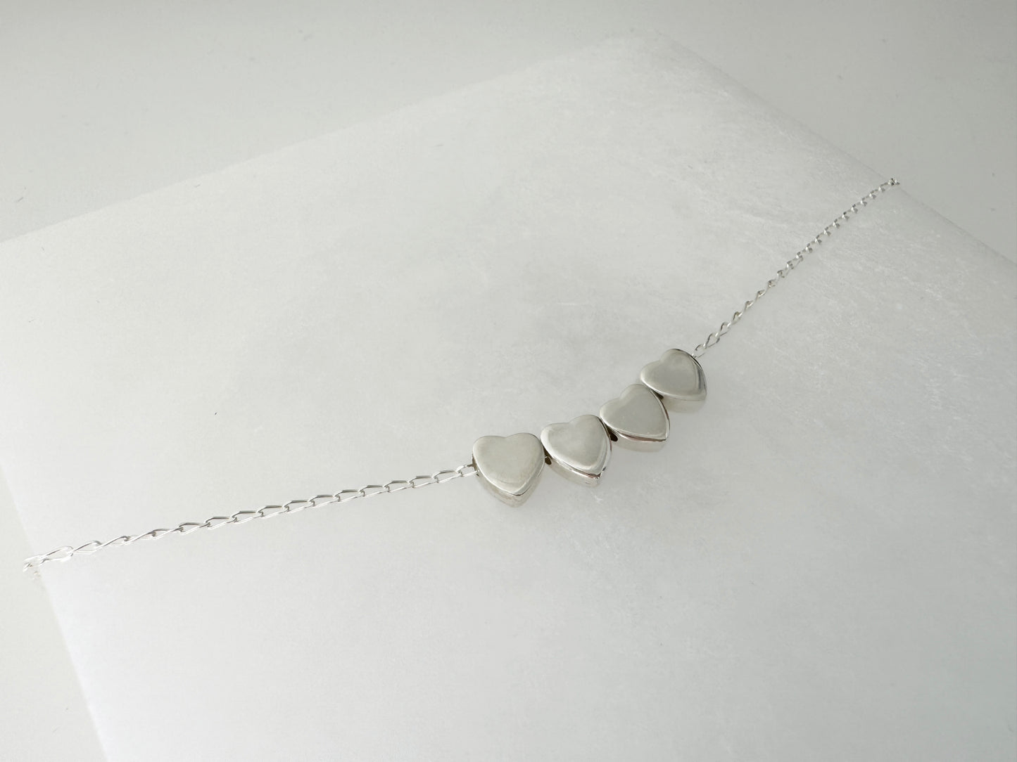 Sterling Silver 40th Birthday Heart Necklace