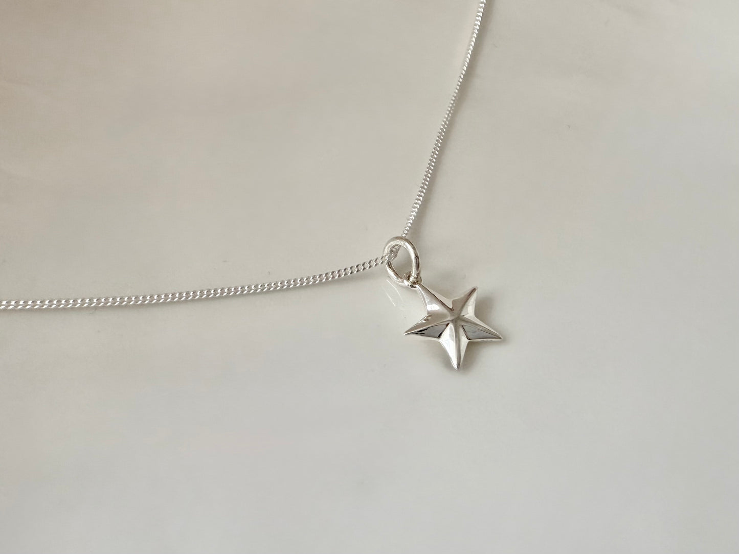 Sterling Silver Star Necklace