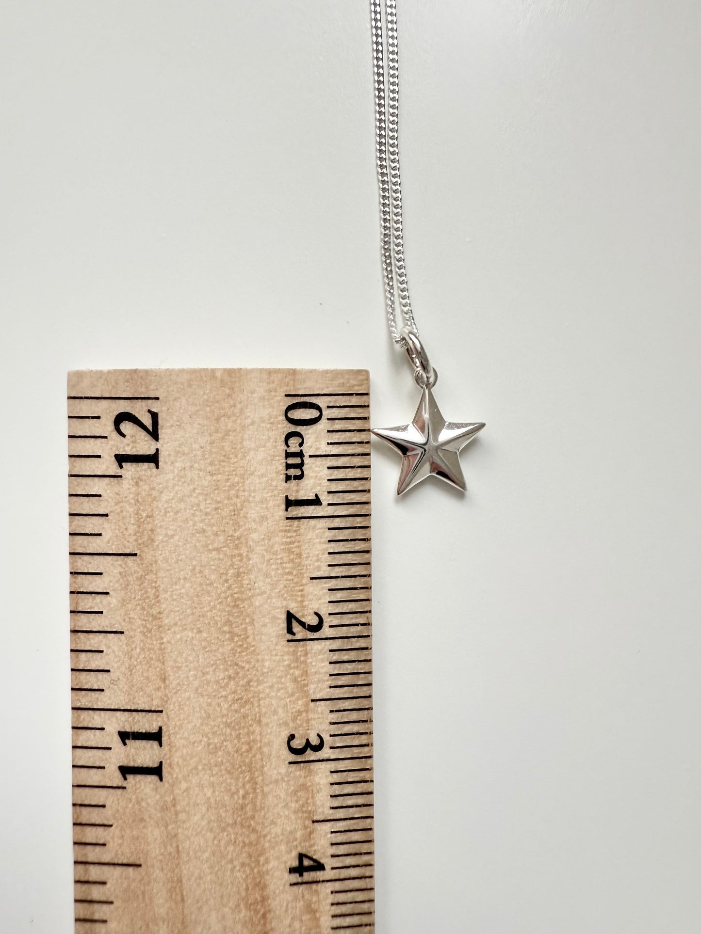 Sterling Silver Star Necklace