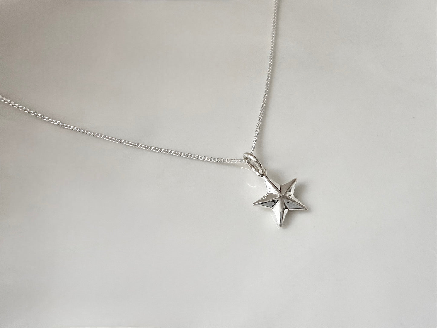 Sterling Silver Star Necklace