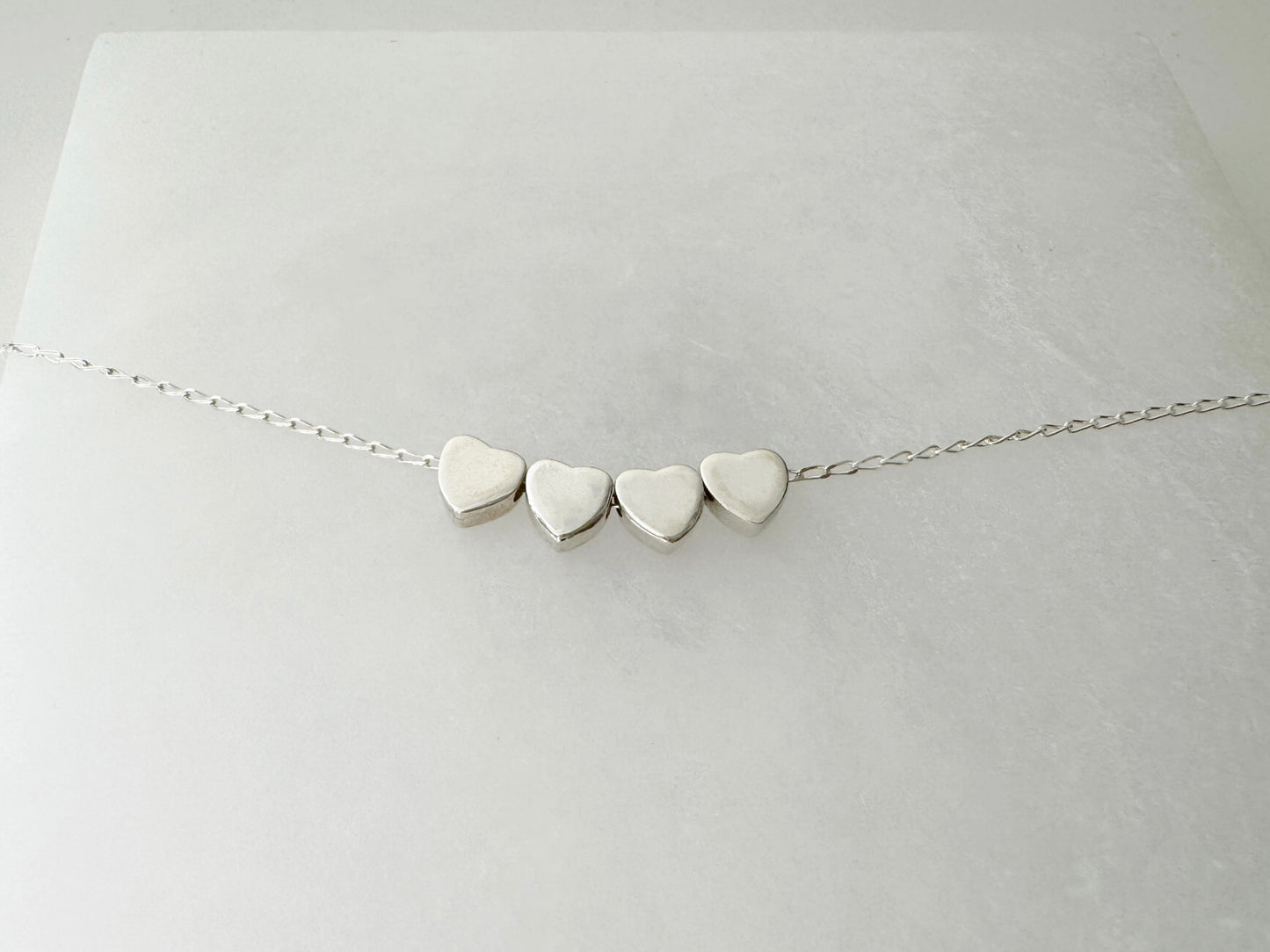 Sterling Silver 40th Birthday Heart Necklace