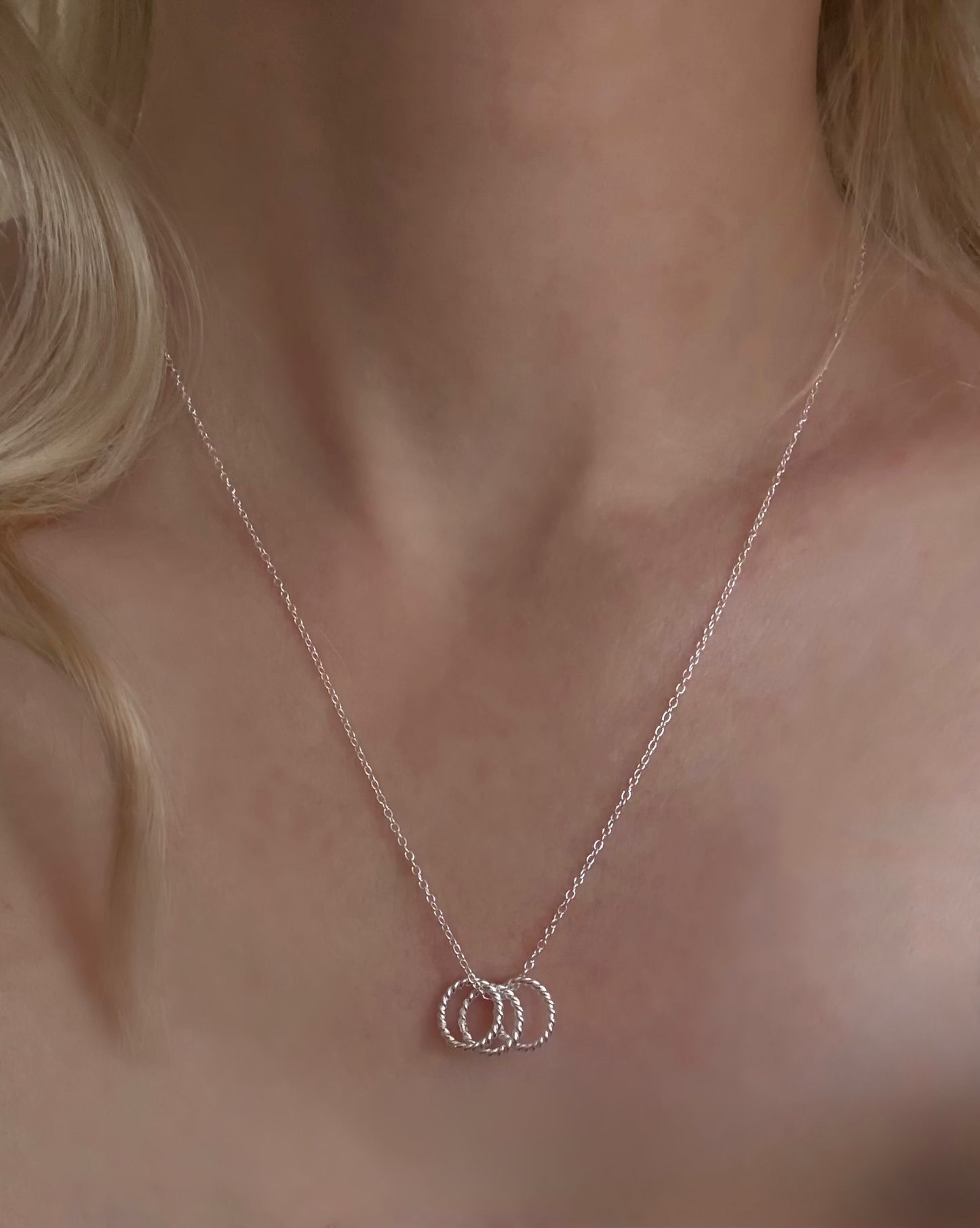 Necklace for 30th birthday in 925 sterling silver 