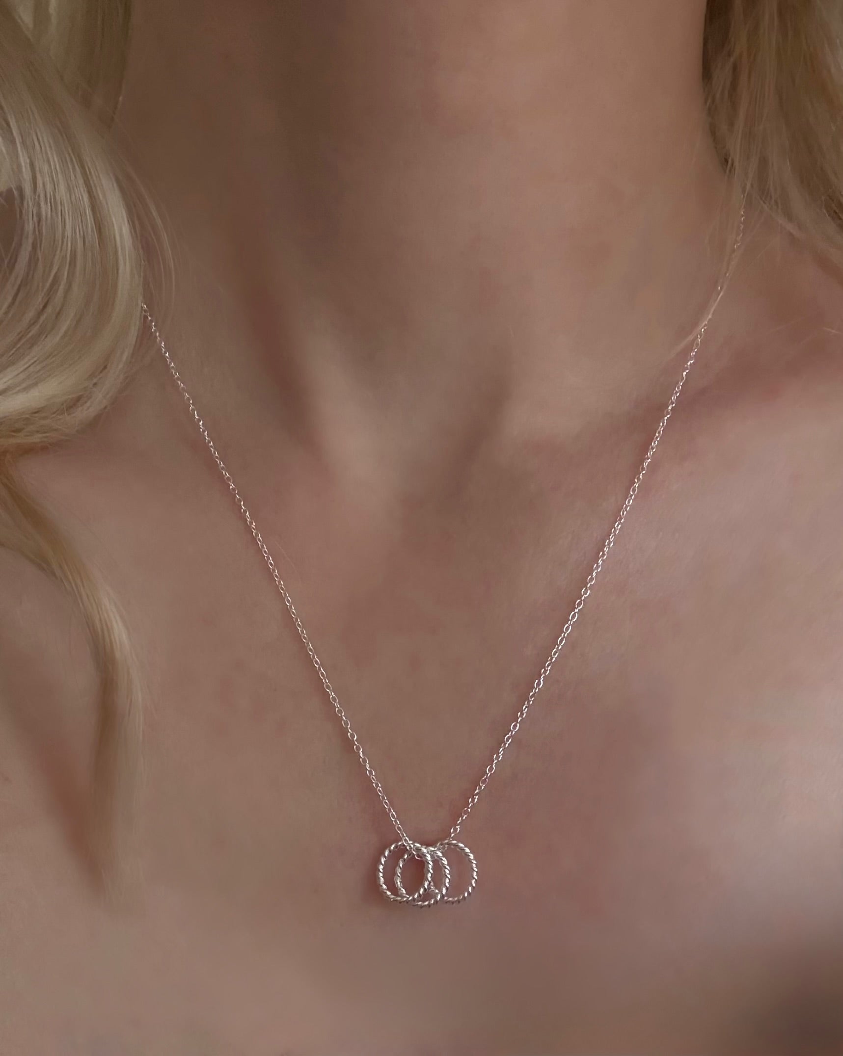 Necklace for 30th birthday in 925 sterling silver 