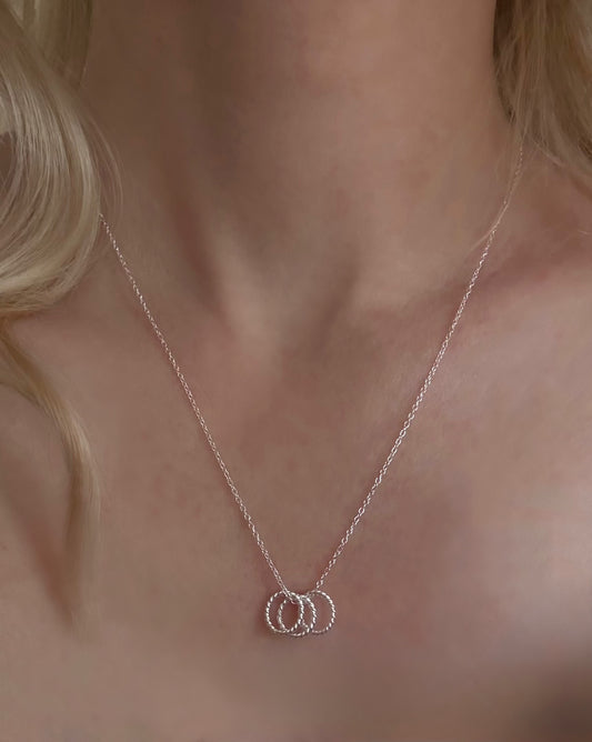 Necklace for 30th birthday in 925 sterling silver 