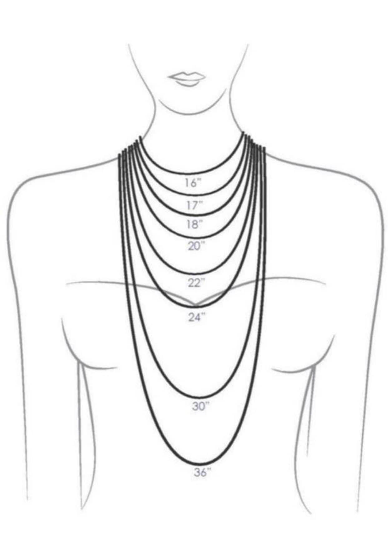 50th Birthday Sterling Silver Interlinked Necklace