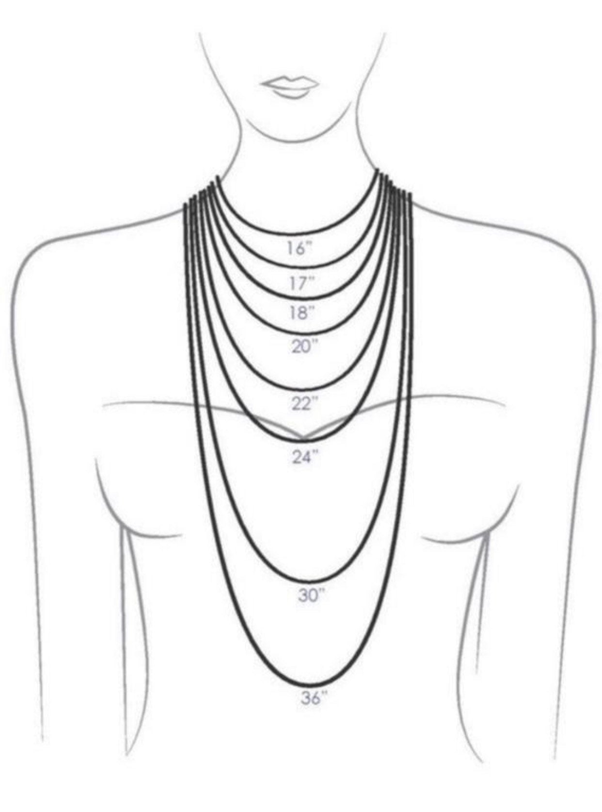 Silver Teardrop Pendant Necklace