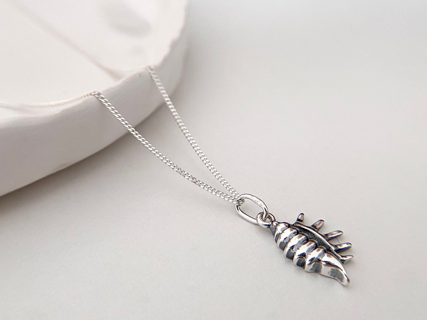 Silver Shell Necklace