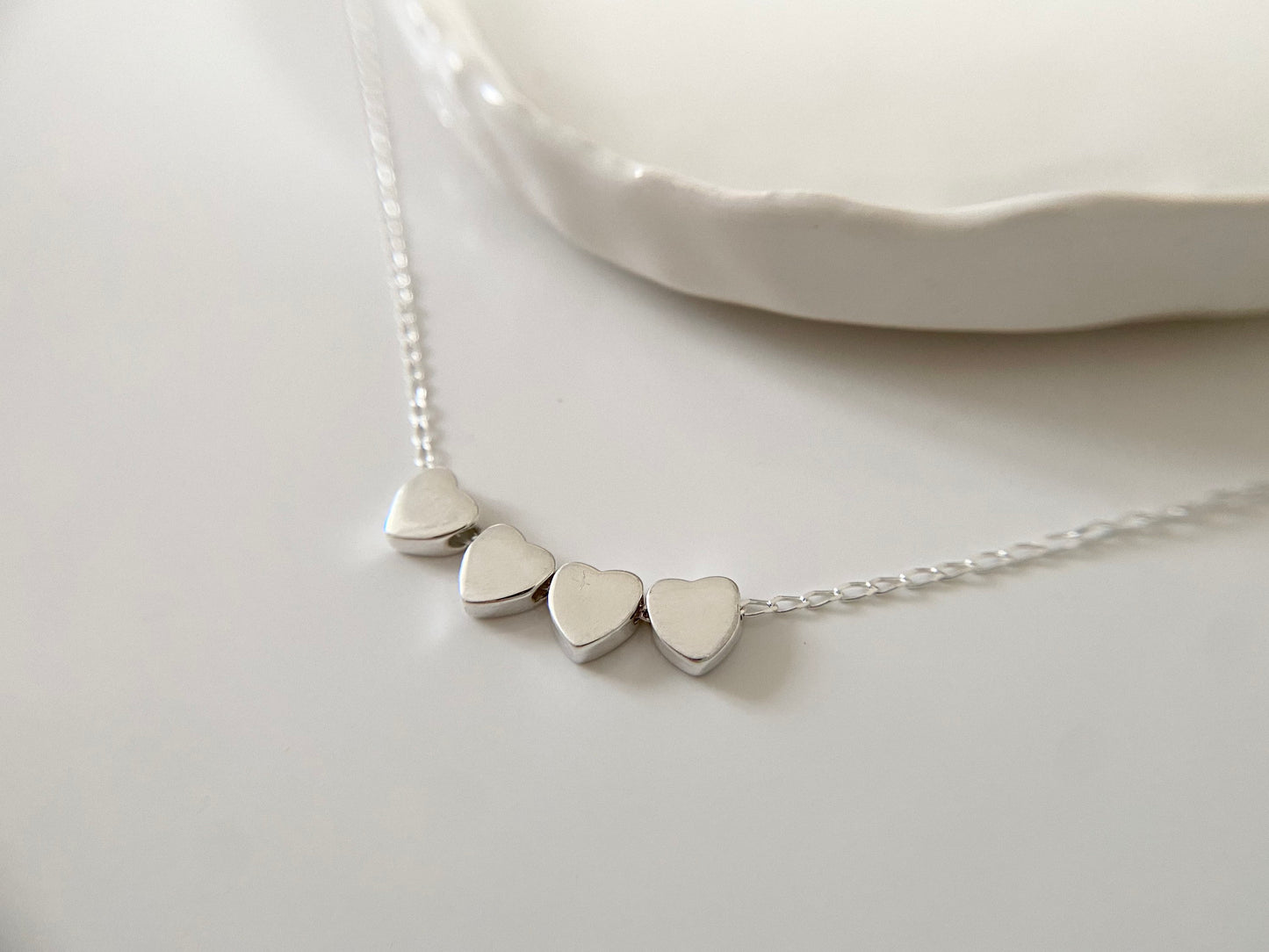 Sterling Silver 40th Birthday Heart Necklace